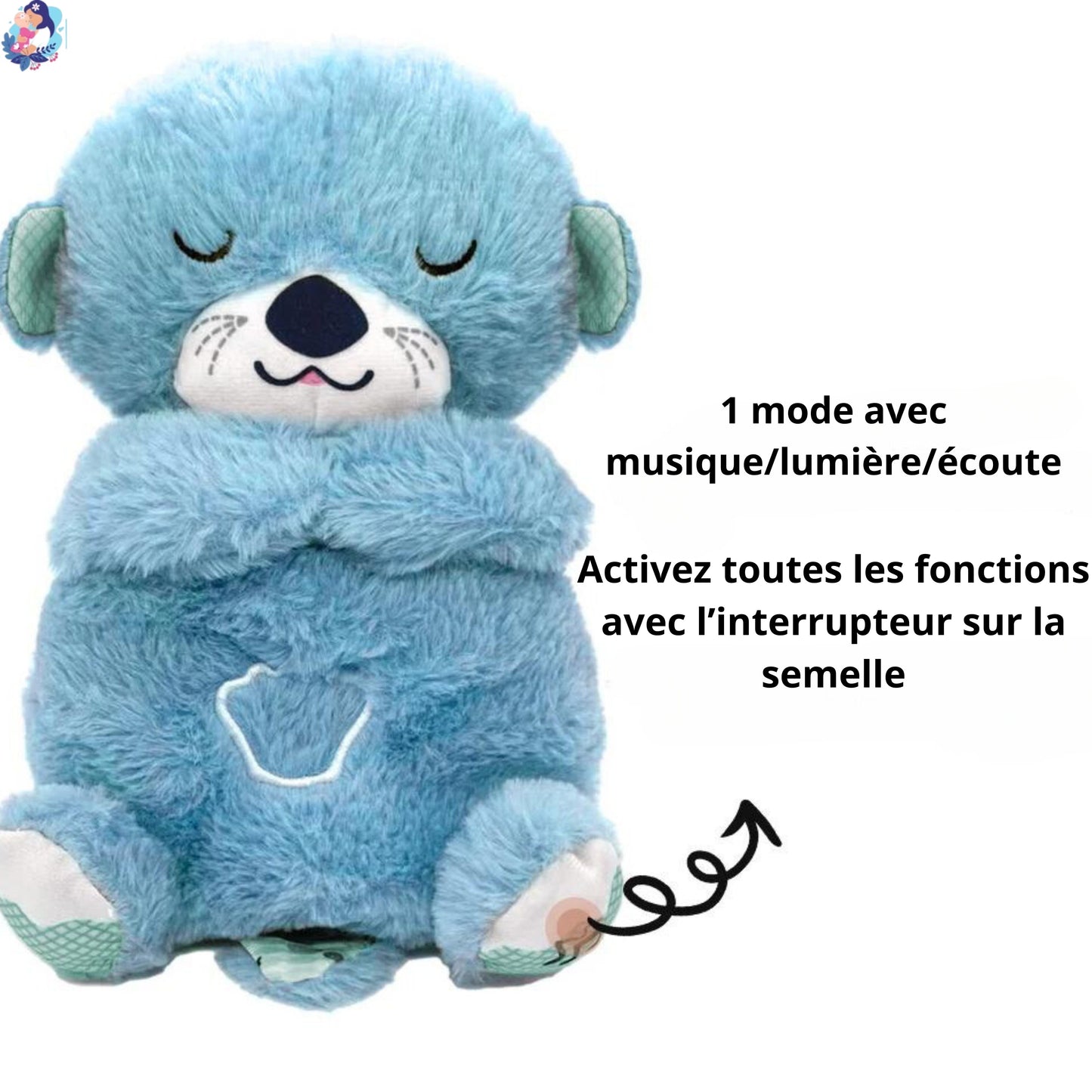 Peluche Loutre - bebemam.com