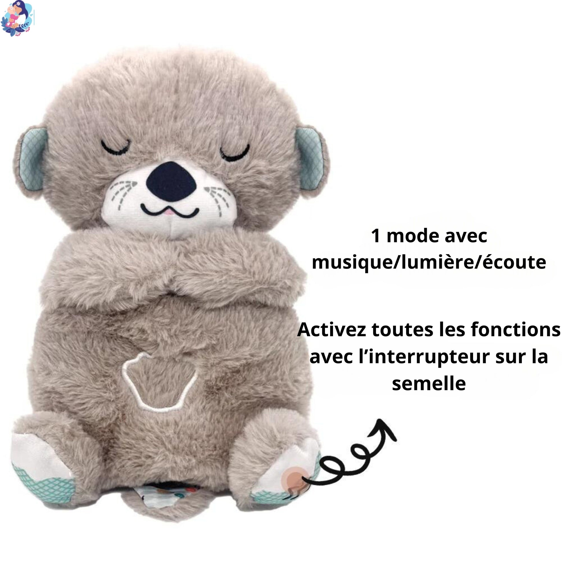 Peluche Loutre - bebemam.com