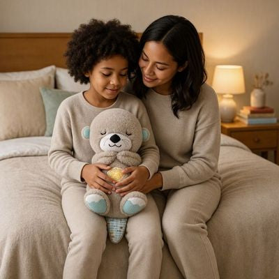 Peluche loutre | douceur apaisante