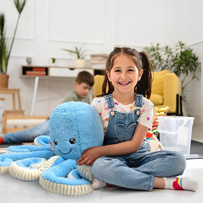 peluche pieuvre oceanique