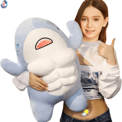 Peluche requin musclé TODD MOMY™ - bebemam.com