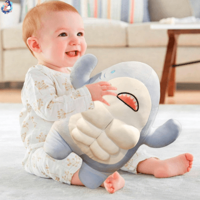 Peluche requin musclé TODD MOMY™ - bebemam.com
