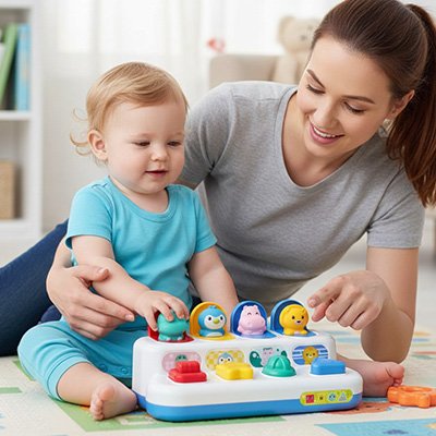 piano bebe design à double theme