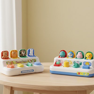 piano bebe figurines animales amovibles