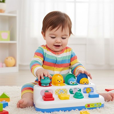 piano bebe mecanisme pop up ludique 