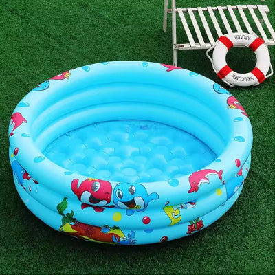 piscine gonflable enfant bleu clair