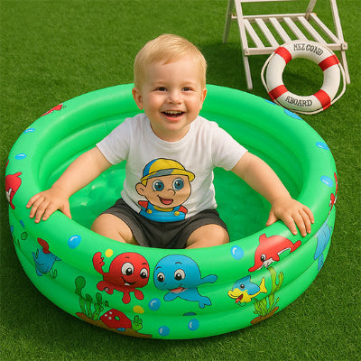 piscine gonflable enfant detente