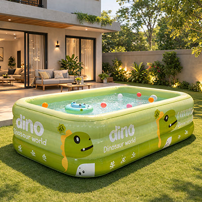 piscine gonflable enfant espace jeu