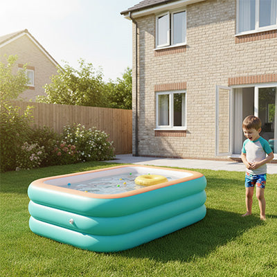 piscine gonflable enfant jeux