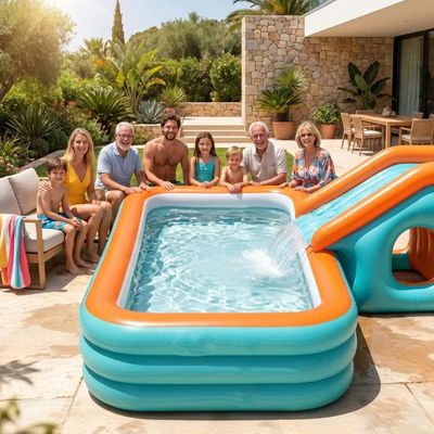 piscine gonflable stable