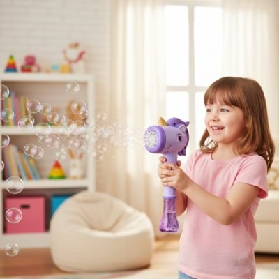 pistolet a bulle forme ergonomique en pistolet