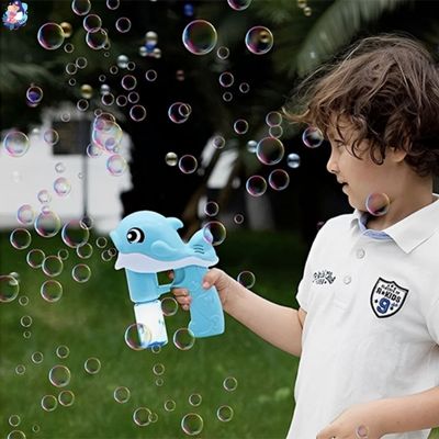 pistolet a bulles baleine reservoir transparent