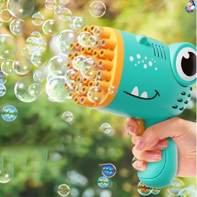 pistolet a bulles dinosaure design attrayant
