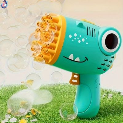 pistolet a bulles dinosaure robuste