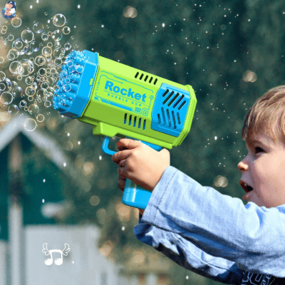 Pistolet à bulles ROCKET™ - bebemam.com
