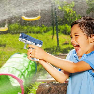 pistolet a eau enfant reservoir transparent