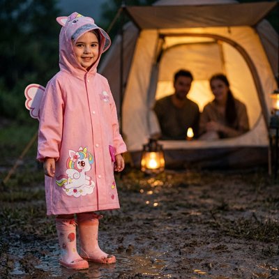 poncho pluie construction legere