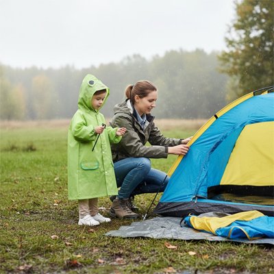 poncho pluie polyvalence aventure en plein air