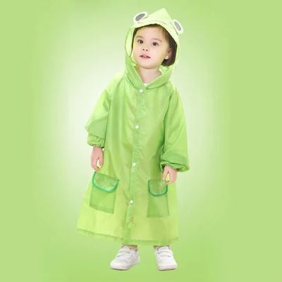 poncho pluie vert