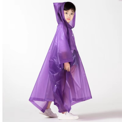 poncho pluie violet