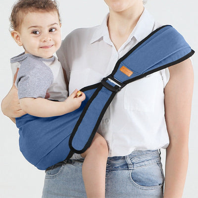 porte bebe babycare bleu
