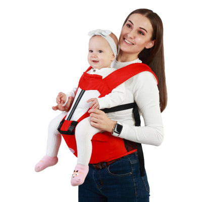 porte bebe little frog rouge