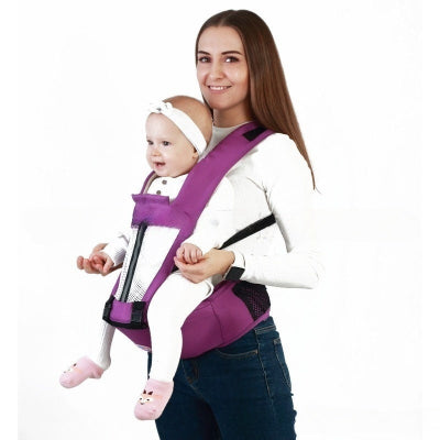 porte bebe little frog violet