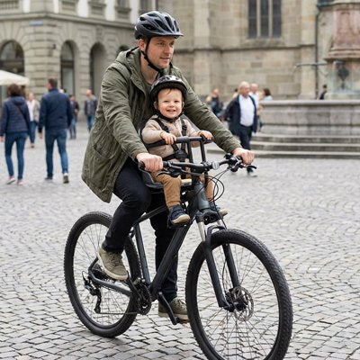 porte bebe velo confort ergonomique