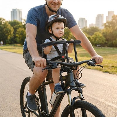 porte bebe velo repose pieds proteges