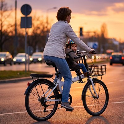 porte bebe velo securite renforcee