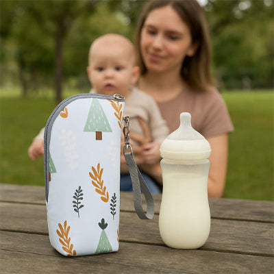 porte biberon nomade doublure isotherme de bonne qualite