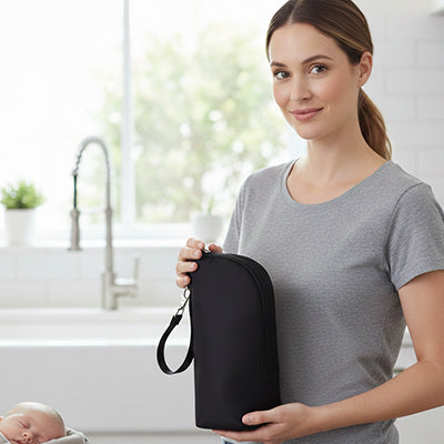 porte biberon universel fermeture eclair robuste