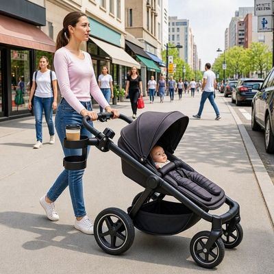 Porte‑gobelet poussette | pratique