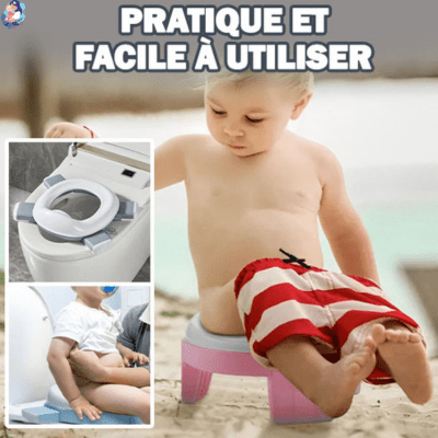 Pot bebe toilette pliable BABY'S POTTY™ - bebemam.com