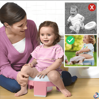 Pot bebe toilette pliable BABY'S POTTY™ - bebemam.com