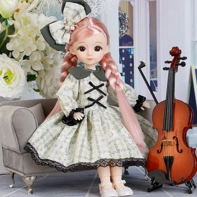 poupee bjd florale pastel