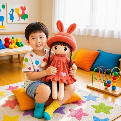 poupee chiffon famille