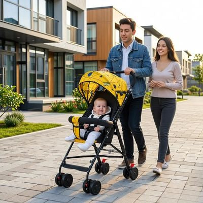 poussette bebe pliable mobilite facile