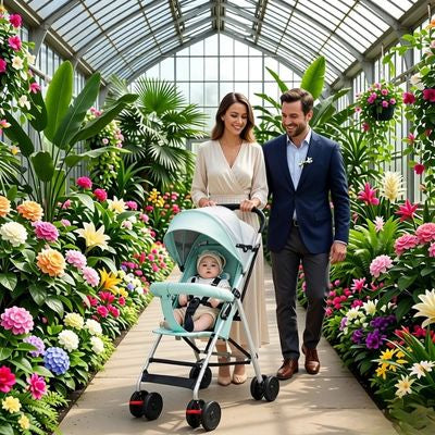 poussette bebe pliable nature