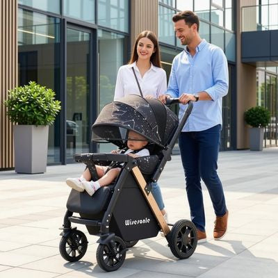 poussette bebe pliable noir