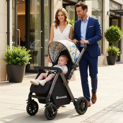 poussette bebe pliable securisee