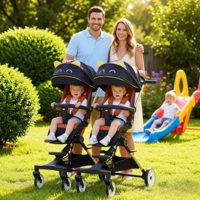 poussette double jumeaux pratique