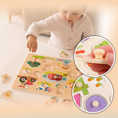 puzzle 3D en bois plusieurs modele