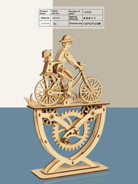 Puzzle bois 3D Vélo TURBO SQUID™ - bebemam.com