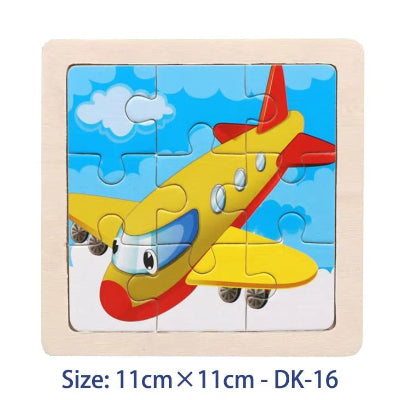 puzzle bois avions