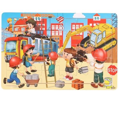puzzle bois chantier