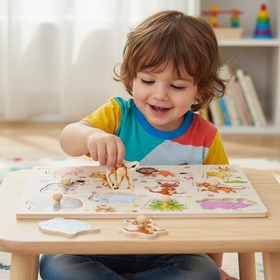 puzzle bois educatifs