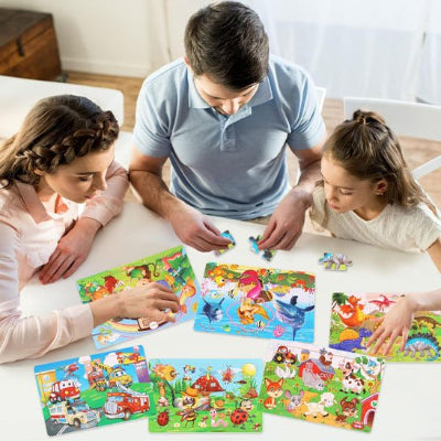 puzzle bois entre frere et soeur