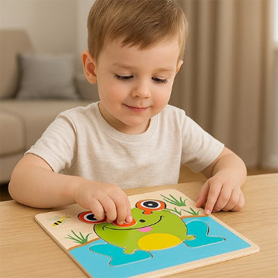 puzzle bois favorise l autonomies