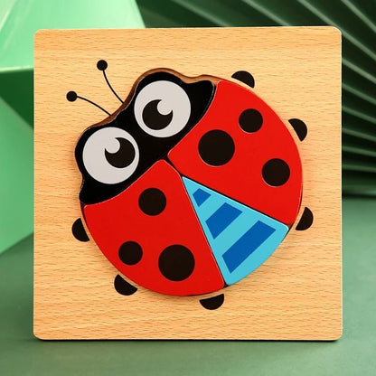 puzzle en bois 3d animaux cocinnelle